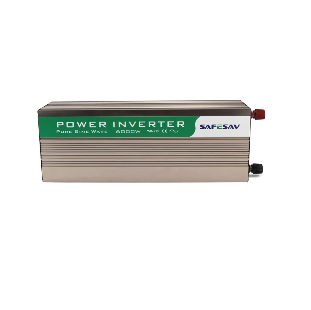 Safesav 2000W 12V/24V/48V DC to AC 110V/220V/230V Pure Sine Wave Solar Power Inverter