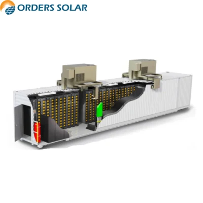 Orders 1mwh 2.5mwh Solar PV Battery Energy Storage System Bess with Deep Cycle Lithium Battery