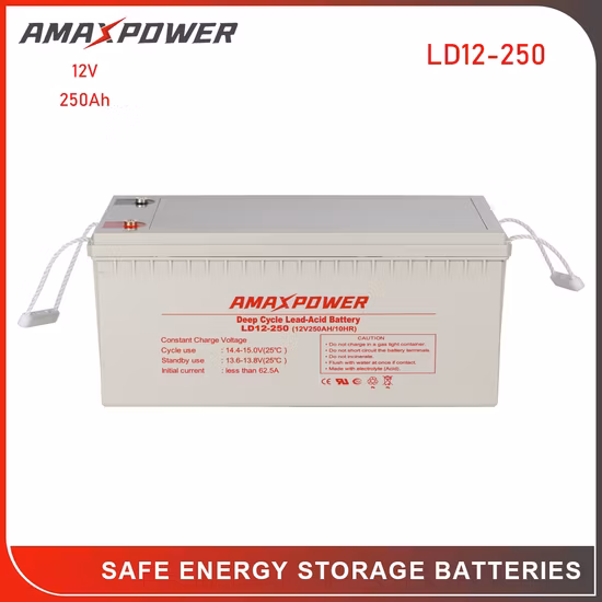 Long Life 12V 200ah/192ah/184ah AGM VRLA UPS Inverter and Solar System Lead Acid Battery