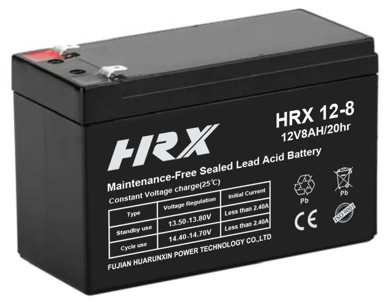 12V 8Ah VRLA Sealed Lead Acid Maintenance Free UPS Battery